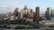 Houston, Texas, USA Drone Skyline Aerial Downtown Panorama