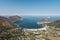 Hout Bay Cape Town, South Africa aerial view