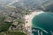 Hout Bay Cape Town, South Africa aerial view