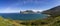 Hout Bay panorama with a few clouds