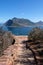 Hout Bay, photographed from Chapmans Peak Drive, Cape Town, South Africa.