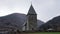 Hove stone church in Vik i Sogn in Norway