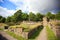 HovedÃ¸ya is one of a number of small islands off the coast of Oslo, Norway. The ruins of the monastery.