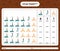 How many counting game with ramadan icon. worksheet for preschool kids