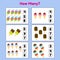 How many Ice Cream Counting game for kids Illustration Vector. Perfect for Children Math Game