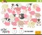 How many sheep and pigs educational task for children