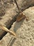 How to dig a deep narrow trench for a water pipe or electric cable? A simple hand tool for digging narrow trenches for