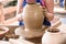 How to do a ceramic vase