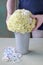 How to make carnation pomander ball, popular wedding decoration, tutorial