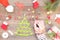 How to make a Christmas tree from a wooden blank. Children art project. DIY concept. Step by step photo instruction. Step 3 paint