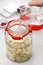 How to make rakkyo (Japanese scallion bulb pickles )