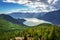 Howe Sound from the Top of a Mountain