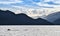 Howe Sound, Vancouver, fishing boat, Rocky Mountains