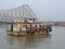 Howrah Bridge and Kolkata Boat transport