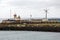 Howth lighthouse in Ireland