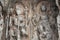 Hoysaleswara Temple wall carving of hindu male gods