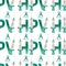 HPV awareness 3 dose vaccine symmetry seamless pattern