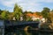 Hradecky Bridge in Ljubljana, Slovenia