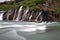 Hraunfossar Waterfall, Iceland