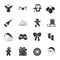 ?hristmas 16 icons universal set for web and mobile