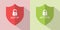 HTTP and HTTPS security icons