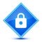 https icon isolated on special blue diamond button