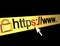 Https protected web page