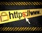 Https protected web page