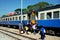 Hua Hin, Thailand: Thai Railways Train at Station