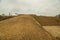 Huaca Huallamarca archaeological site in Lima, Peru