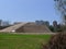 Huaca Huallamarca pyramid in San Isidro, Lima