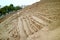 Huaca Pucllana, popular archaeological site in urban Lima, Peru, South America