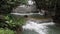 Huai Mae Khamin waterfall in rainy season and natural