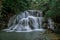 Huai Mae Khamin Waterfall tier 3, Khuean Srinagarindra National Park, Kanchanaburi, Thailand