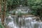 Huai Mae Khamin Waterfall tier 4, Khuean Srinagarindra National Park, Kanchanaburi, Thailand