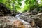 Huai yang waterfall tropical rainforest in national park