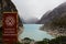 Huaraz/Peru - Oct.09.19: Paron lagoon, at `Huascaran National Park`