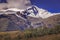 Huascaran Mountain massif in Cordillera Blanca, snowcapped Andes, Ancash, Peru