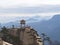 Huashan Mountain near Xian City. The Most dangerous Trail and Crowned People in China. Mount Hua is one of the Five Great