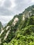 Huashan mountain: a view of the stairs trail to the North Peak - Xian, Shaaxi Province, China