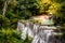 Huay Mae Kamin waterfall, the beautiful waterfall in deep forest at Srinakarin Dam National Park - Huay Mae Kamin waterfall.