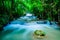 Huay Mae Khamin - Waterfall, Flowing Water, paradise in Thailand