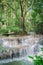 Huay Mae khamin waterfall in National Park Srinakarin, Kanchanaburi, western of Thailand