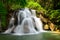 Huay Mae Khamin Waterfalls in Thailand