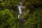Huay saai leung waterfall in rain forest at Doi Inthanon National park in Chiang Mai ,Thailand