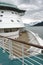 Hubbard Glacier in Alaska from cruise ship deck