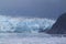 Hubbard Glacier showing growth layers
