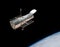 The Hubble Space Telescope in orbit