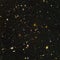 Hubble ultra deep field - cosmic space full of galaxies. Retouched image. Elements of this image furnished by NASA