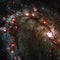 Hubble wide field camera 3 image details star birth in galaxy m83 image 51 of 459